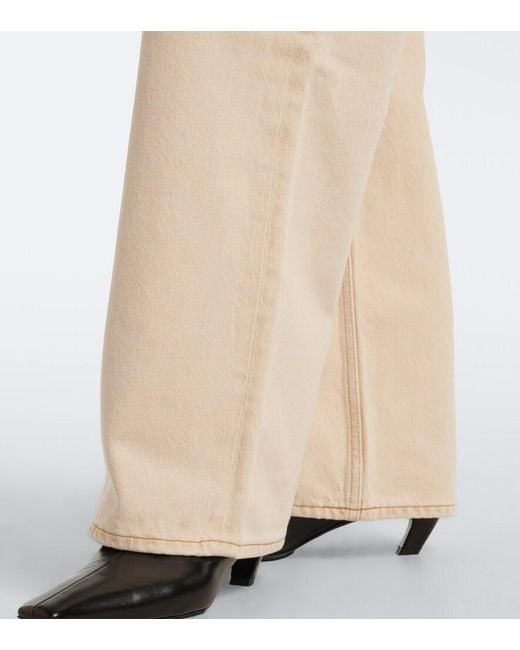 Agolde Natural Arc 32 Wide-Leg Jeans