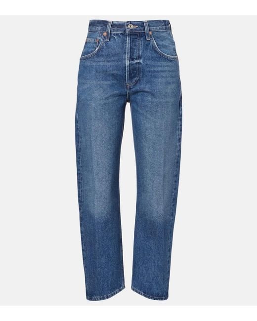 Citizens of Humanity Blue Dahlia Tapered Jeans