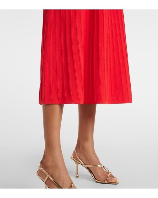 Robe Pull Nami Veronica Beard en coloris Red