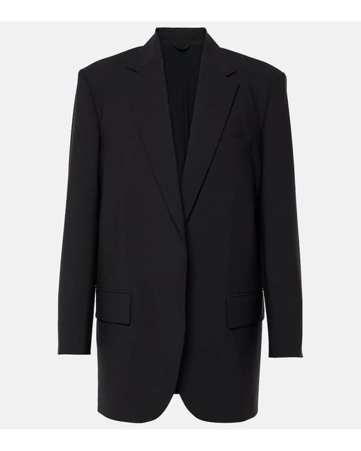 Blazer in misto lana di Brunello Cucinelli in Black