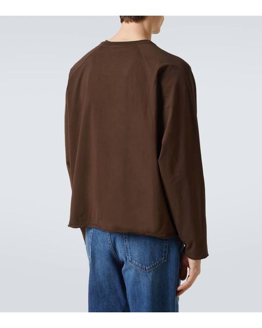 Top De Algodon The Row de hombre de color Brown