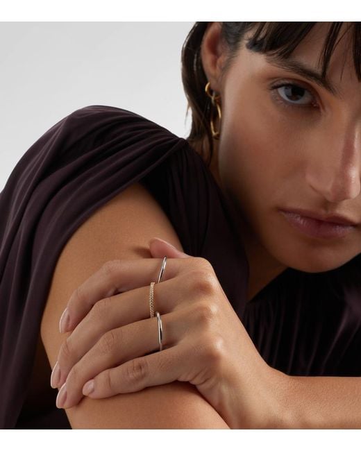 Spinelli Kilcollin White Sonny 18Kt And Ring With Diamonds