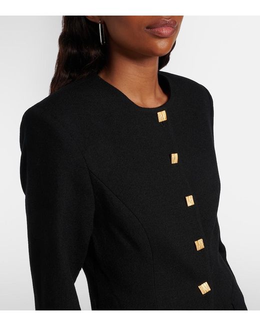 TOVE Black Moya Virgin Wool Blazer