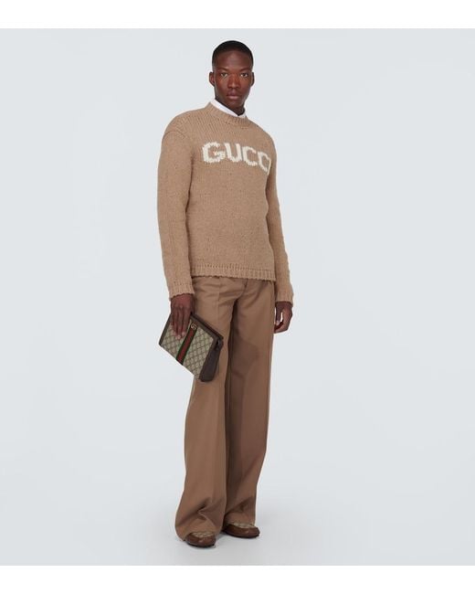 Gucci Multicolor Gg Canvas Toiletry Bag for men