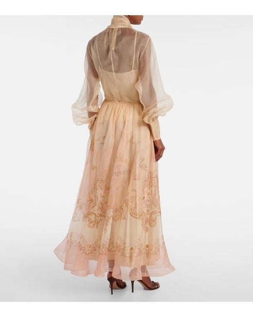 Gonna Lunga Hypnotic di Zimmermann in Natural