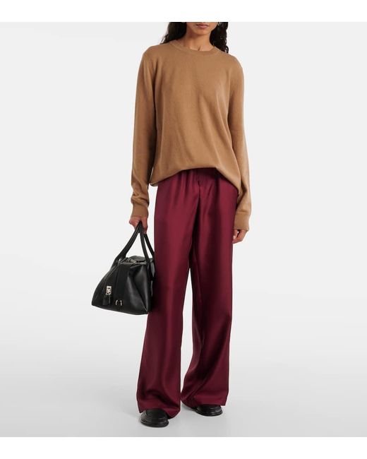 Lisa Yang Brown Helena Cashmere Sweater