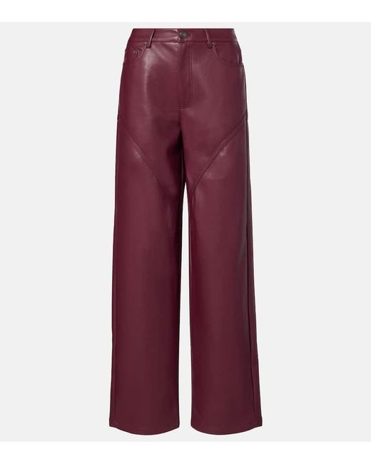 Pantalon Ample A Taille Mi-Haute ROTATE BIRGER CHRISTENSEN en coloris Red
