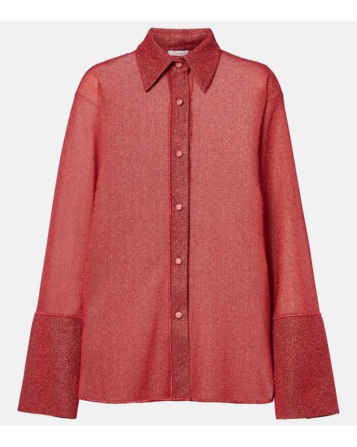 Oseree Red Lumiere Shirt