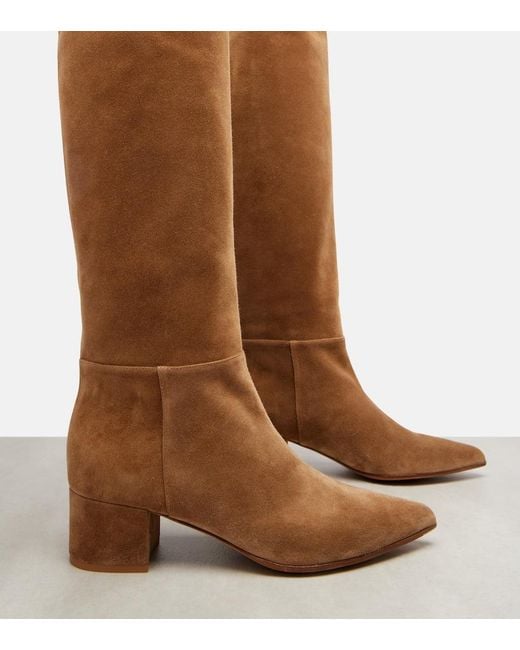 Botas Mosqueteras 45 De Ante Gianvito Rossi de color Brown