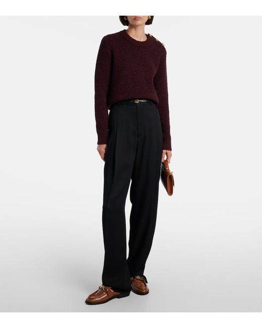 Bottega Veneta Brown Astaire Knot Leather Mules