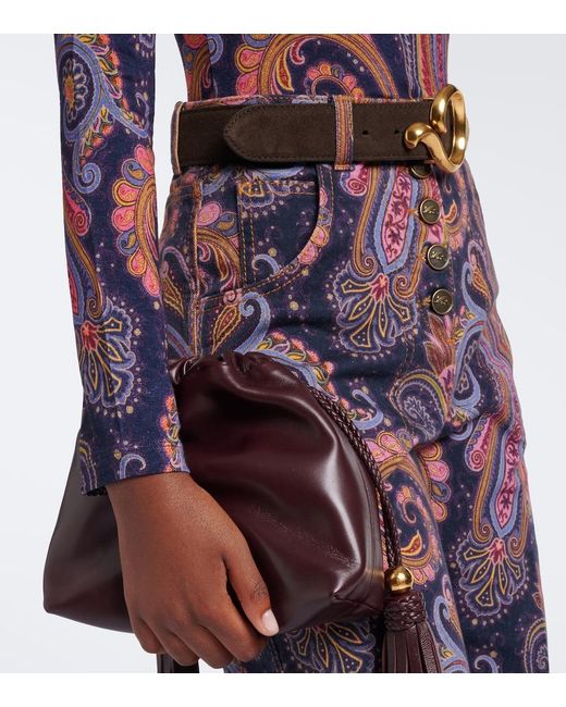Etro Blue Paisley T-Shirt