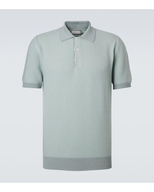 Polo De Algodon Canali de hombre de color Blue
