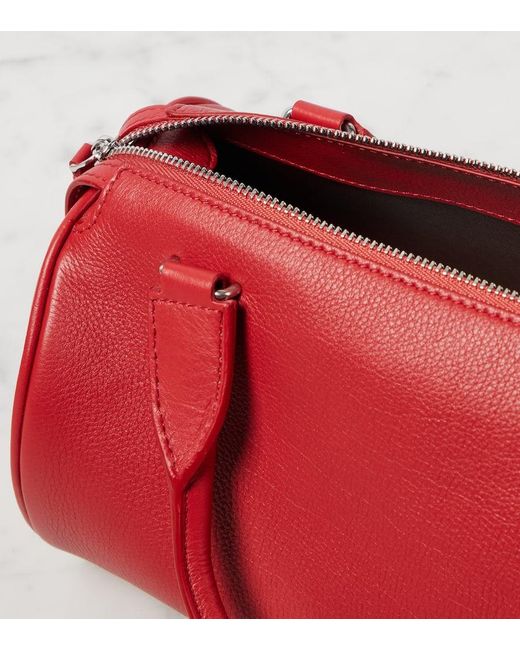 The Row Red Schultertasche Edith Small Aus Leder