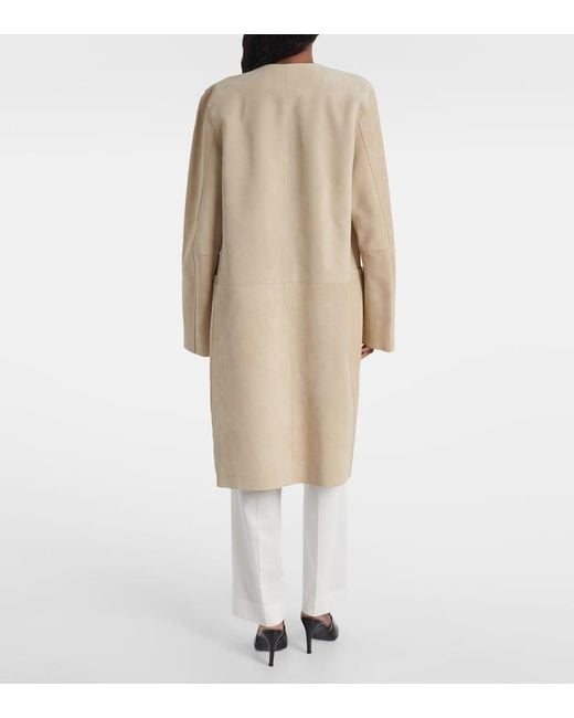 Totême Natural Suede Coat
