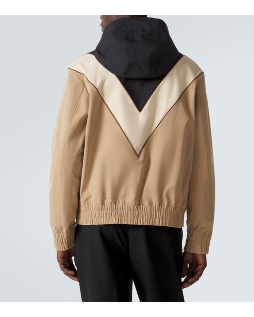 Valentino Natural Vlogo Striped Jacket for men