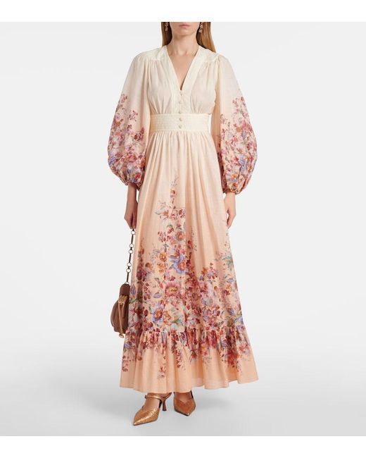 Zimmermann Brown Aura 65 Glitter Mules