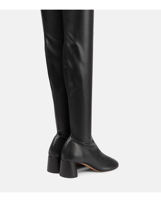 Proenza Schouler Black Glove Over-The-Knee Boots