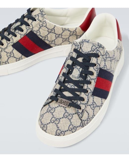 Sneaker Ace Uomo Con Dettaglio Web, Taglia di Gucci in Multicolor da Uomo