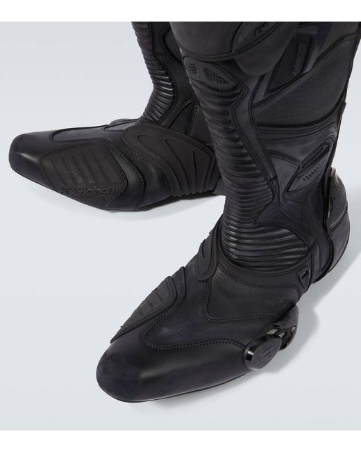 Stivali Biker di Balenciaga in Black da Uomo