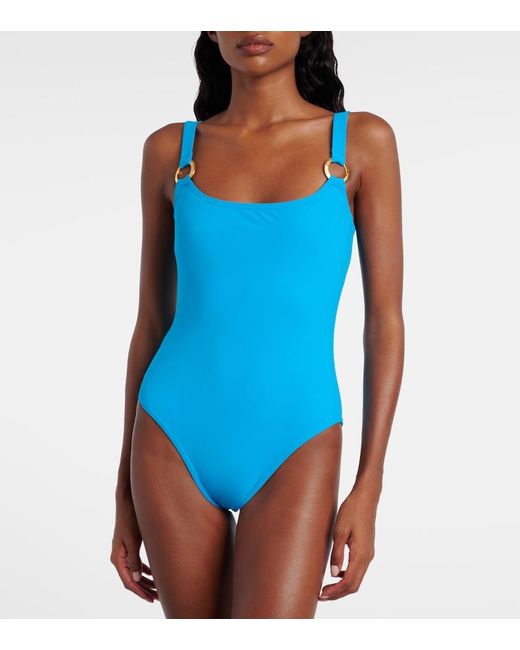 Karla Colletto Blue Luca Swimsuit