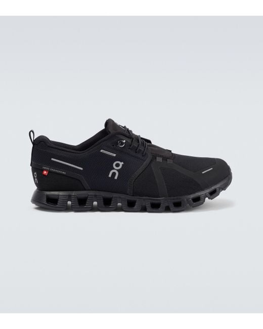 On Black Cloud 5 Waterproof Running Shoes for men
