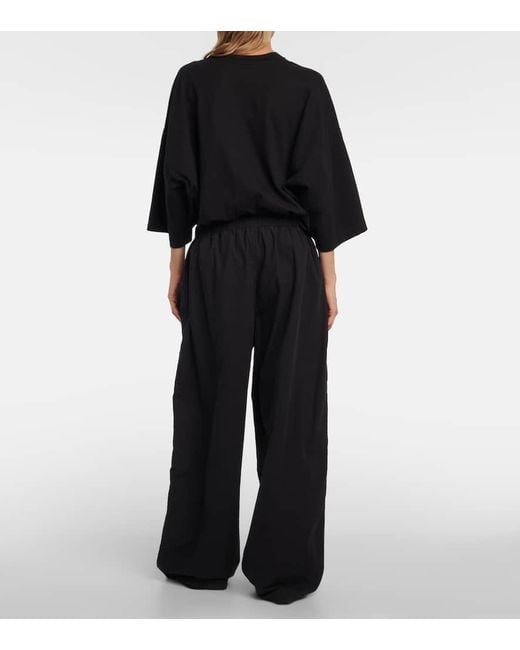 The Row Blue Weite Hose Hubert Aus Baumwolle