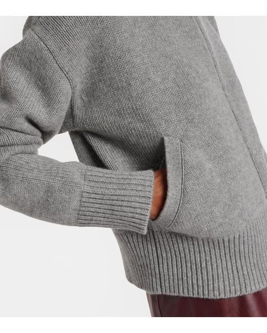 Extreme Cashmere Gray N°438 Xtra Fab Cashmere Cardigan