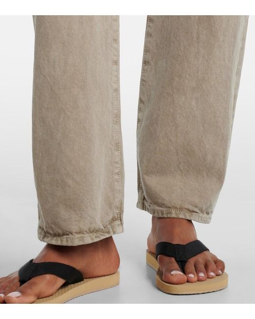 SLVRLAKE Denim Natural London Straight Jeans