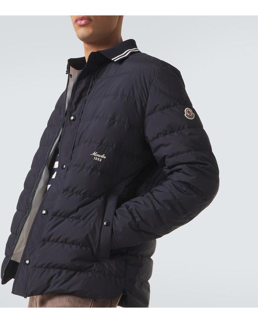 Moncler Blue Dorvath Down Jacket for men
