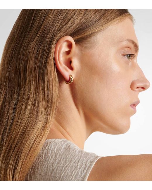Boucles D'Oreilles En Or 18 Ct David Yurman en coloris White