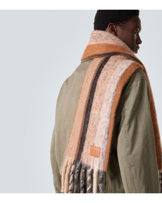 Sciarpa di Loewe in Natural da Uomo