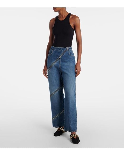 Bailarinas De Ante Adornadas Alaïa de color Black