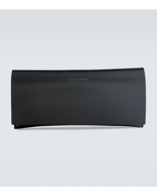Saint Laurent Gray Sl 799 Oval Sunglasses for men