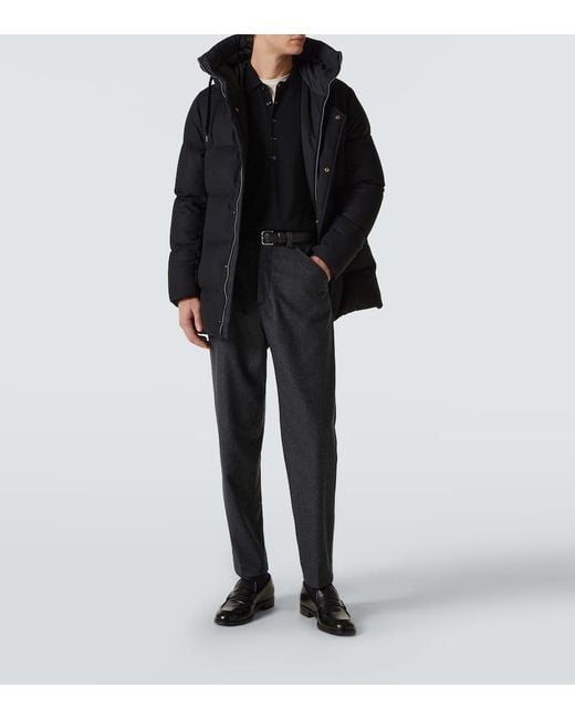 Piumino di Herno in Black da Uomo