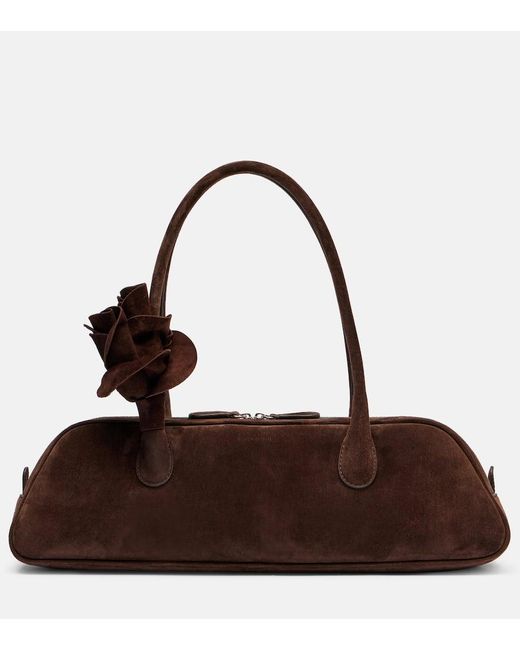 Magda Butrym Brown Brigitte Suede Shoulder Bag