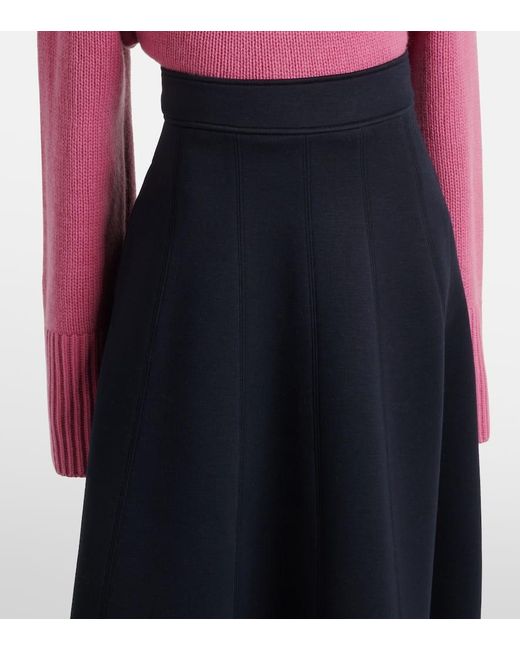 Gonna Midi Flirt di Max Mara in Blue