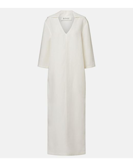 Rohe White Jersey Kaftan