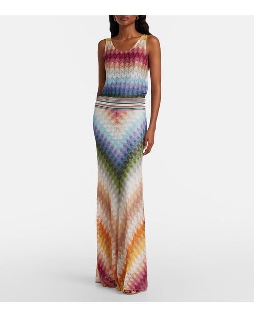 Missoni Pink Knitted Tank Top