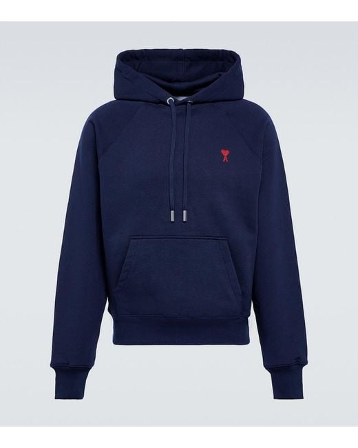 Sudadera Con Capucha Ami De Cour AMI de hombre de color Blue