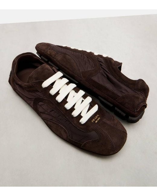 Sneakers Montecarlo Re-Edition 2005 di Prada in Brown