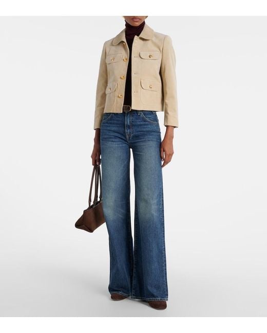 Nili Lotan Natural Chamonix Cotton-Blend Jacket