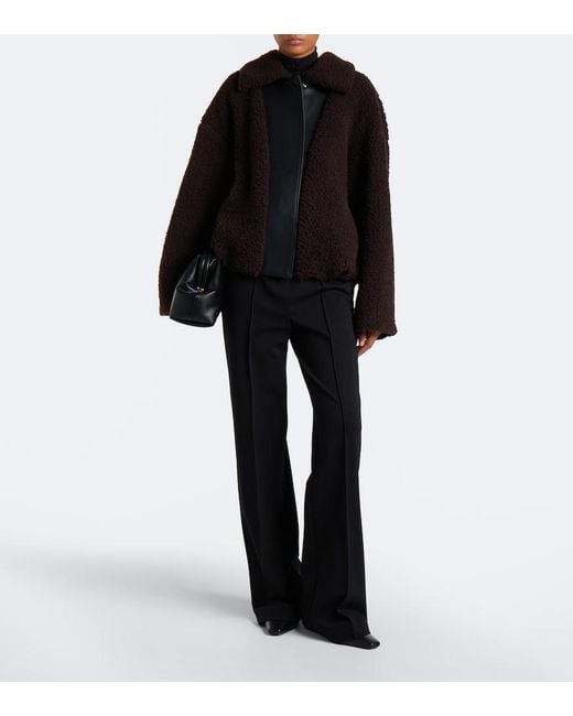 Sportmax Black Teddy Jacket