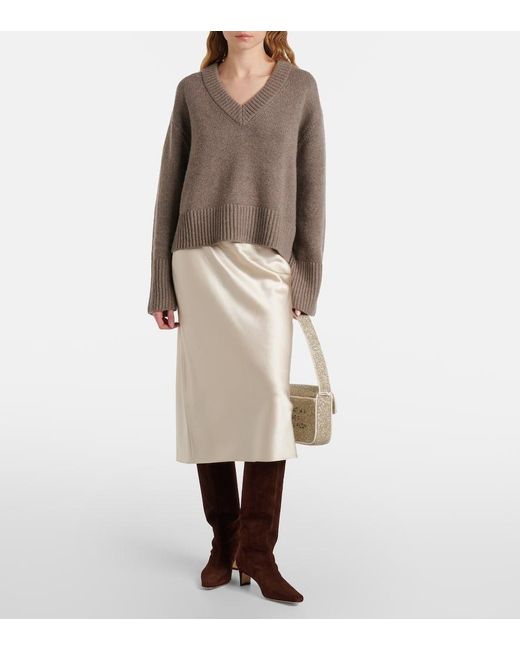 Bottes Wally En Daim Staud en coloris Brown