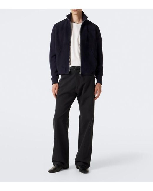 Burberry White Check Cotton Jersey T-Shirt for men