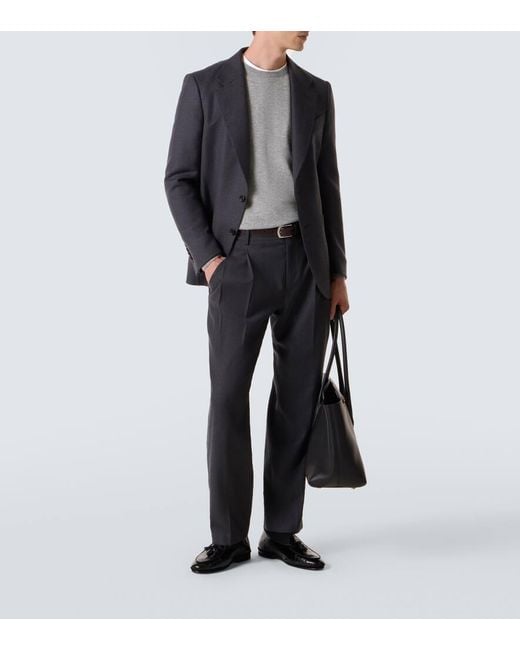 Jersey De Cachemir Rubinacci de hombre de color Gray