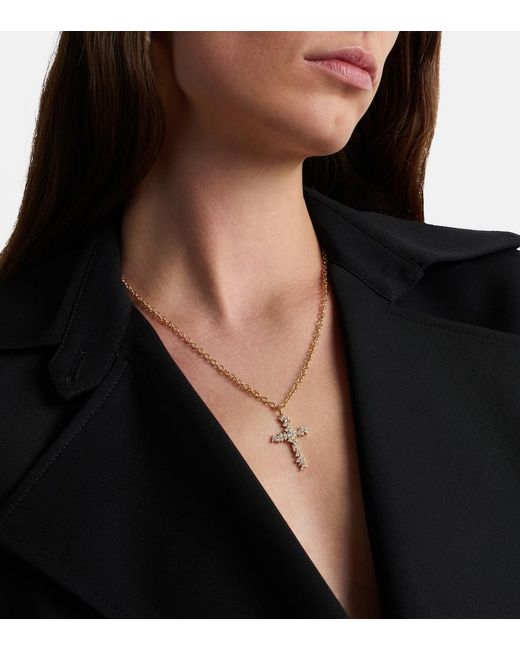 Sydney Evan White 14Kt Pendant Necklace With Diamonds