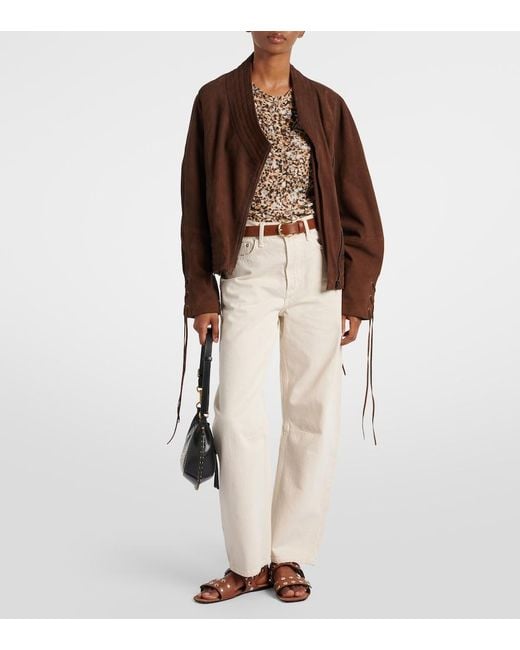 Citizens of Humanity Natural Miro High-Rise Barrel-Leg Jeans