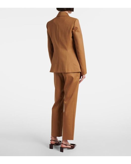 Altuzarra Brown Fenice Wool Blazer