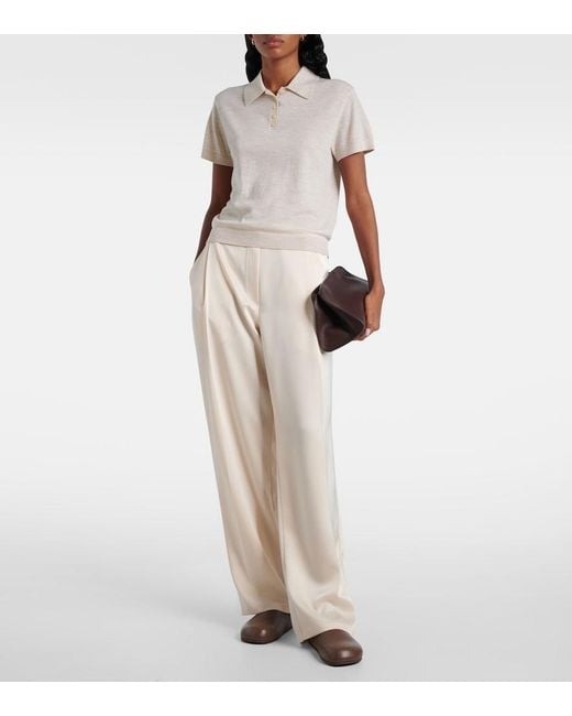 Leset Natural James Wool Polo Shirt