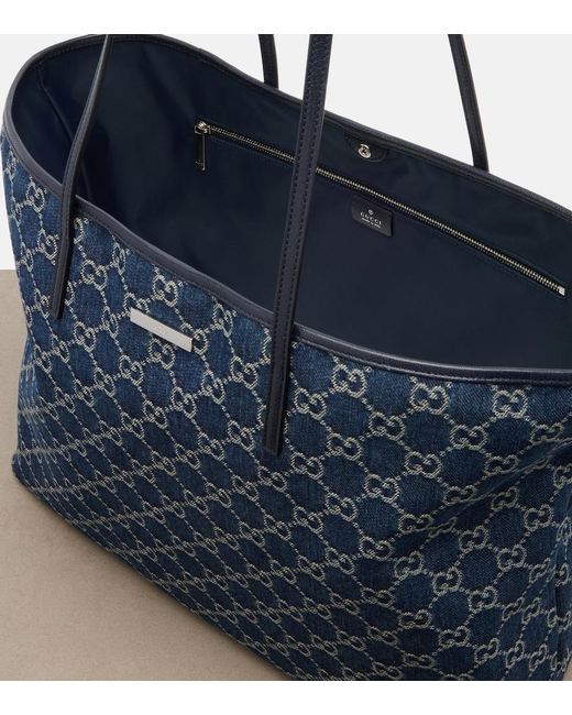 Shopper Essence Large di Gucci in Blue
